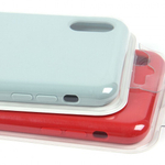 Панель Soft Touch для iPhone XS Max, 007003 Красный