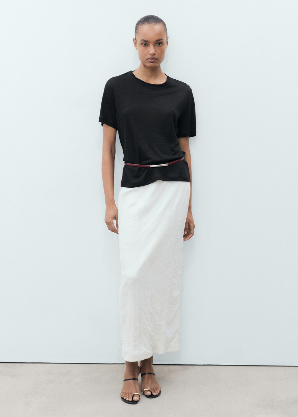 Футболка изо льна