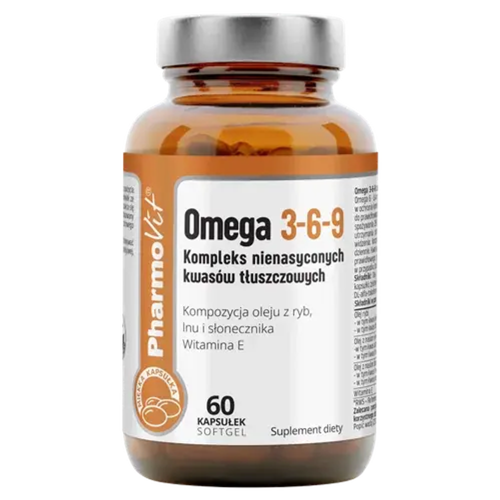 БАД Фармовит Омега 3-6-9, 60 капсул