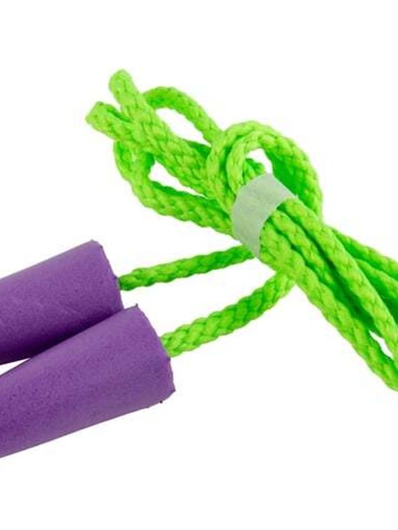Беруши одноразовые с хлопковым шнурком Jeta Safety 38 дБ JEM-438-C