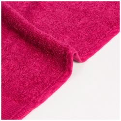 ПОЛОТЕНЦЕ "ОБОЖАЕМАЯ БАБУЛЯ" ,40Х70СМ МАХРА ,БОРДОВЫЙ,ВЫШИВКА,100% Х\Б 400ГР\М