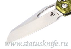 Нож Microtech MSI 210-10FLOD RAM-LOK Fluted Greenфотография - 2