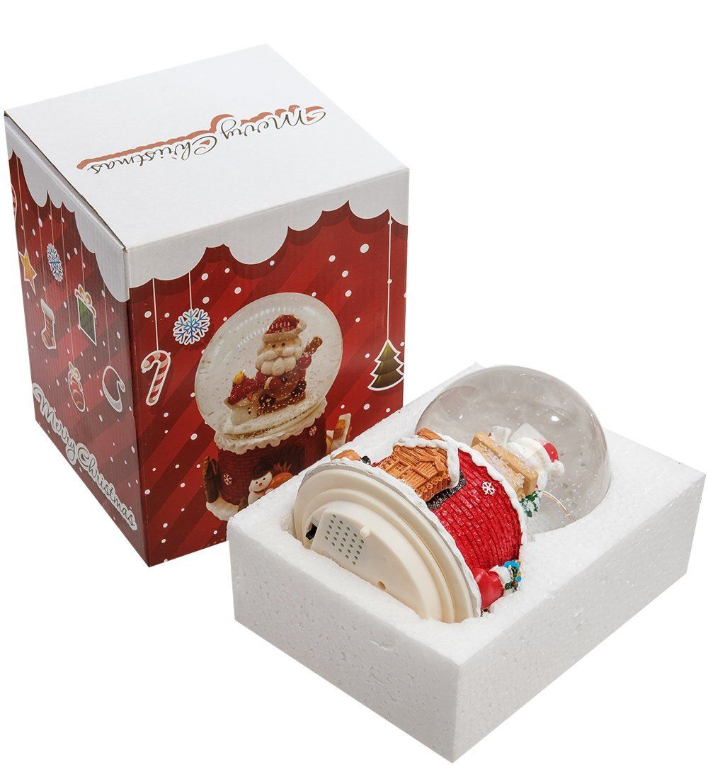 PM-58 Шар со снегом «Привет от Санты»