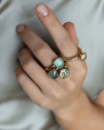 Кольцо Qudo FIRENZE 18.5 (G) Light Grey 107001/40-5223 18.5 размер 18,5