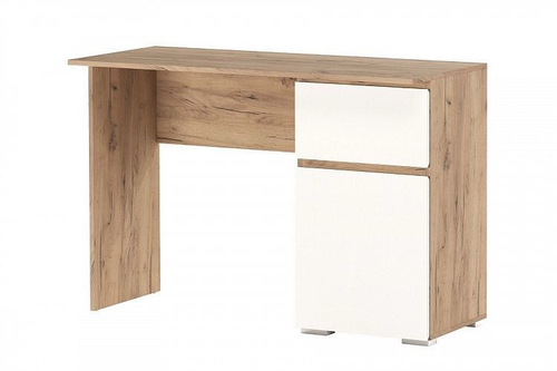 Стол письменный Гретта 1С1Я (Дуб крафт золотой/Белый)