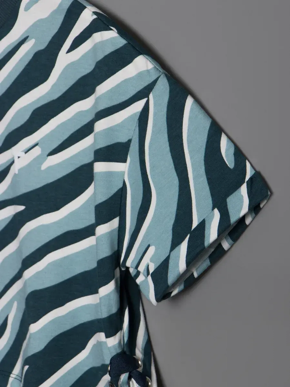 Футболка для девочки с принтом зебра