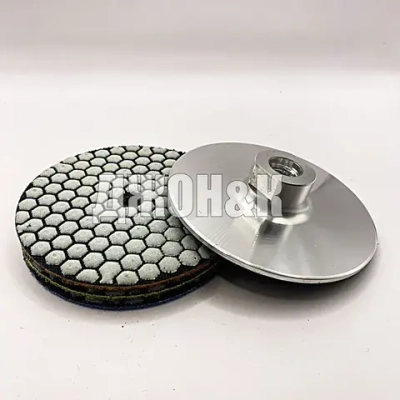 круг шлифовальный черепашка диск по керамограниту 100 мм, p200, р100, р50 + тарелка опорная