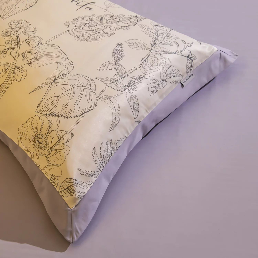 Комплект постельного белья Сатин Magic Sleep на резинке MSR013, Двуспальный