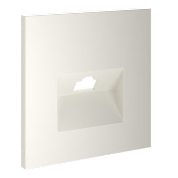 Накладка для розетки компьютерной RJ45 кат.6, S70 (хлопок)