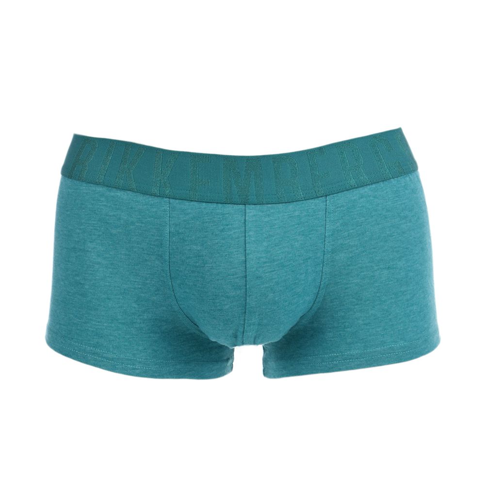 Мужские трусы хипсы (зеленый, синий, черный) набор 3 в 1 Bikkembergs BKK1UTR14TR