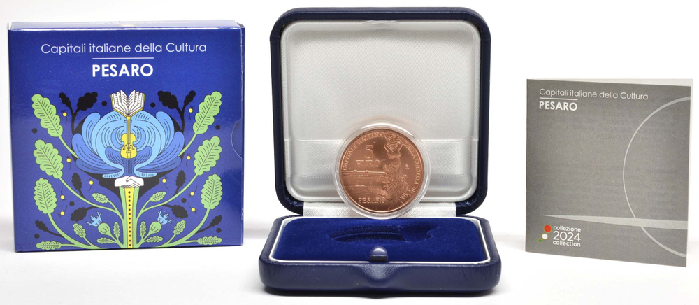 ИТАЛИЯ, 2024, 5 ЕВРО