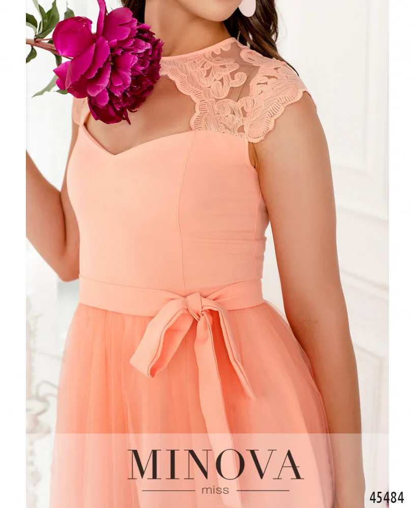 Платье 5292-пудра Minova