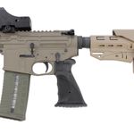 Прорезиненная снайперская рукоятка для AR-15, DLG Tactical