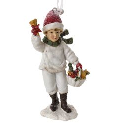 GAEM Изделие декоративное подвесное "Девочка/Мальчик", L7 W4,5 H12,5 см, 3в.
