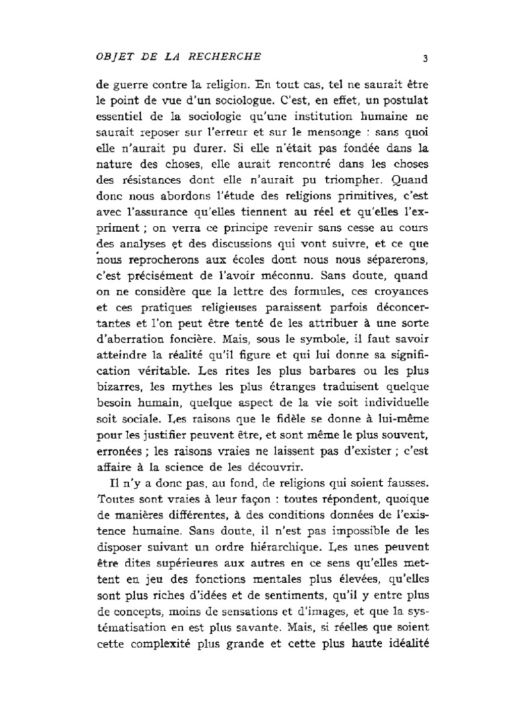 Les formes élémentaires de la vie religieuse. Le système totémique en Australie | Émile Durkheim