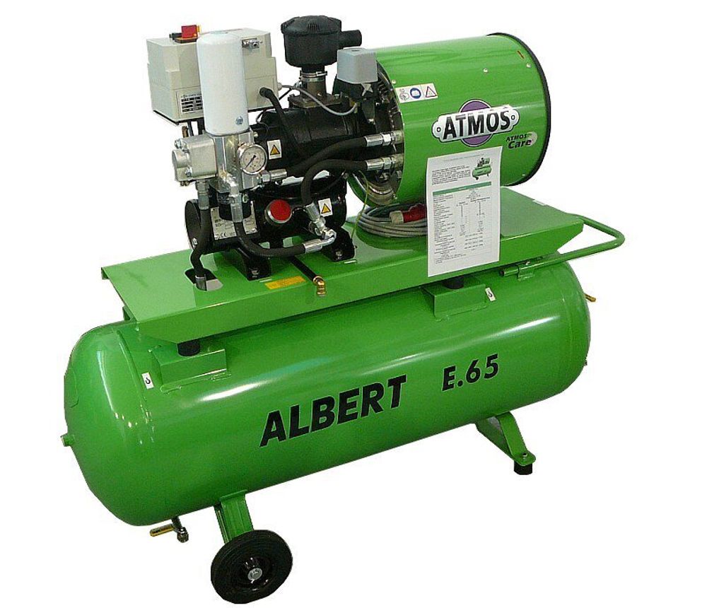 Винтовой компрессор Atmos Albert E 65-R 10 с ресивером