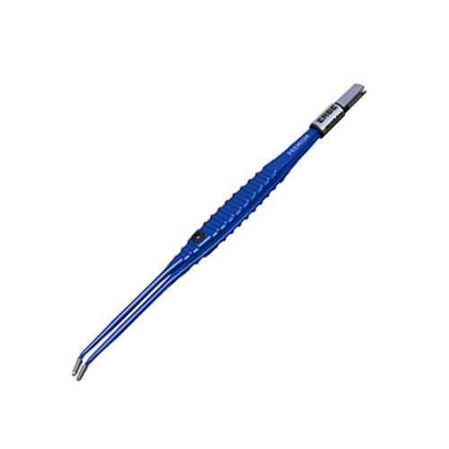 Пинцет биполярный Premium прямой концы 2 мм изогнутые 20 см