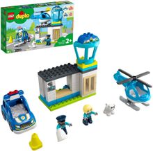 Конструктор LEGO DUPLO Town 10959 Полицейский участок и вертолёт