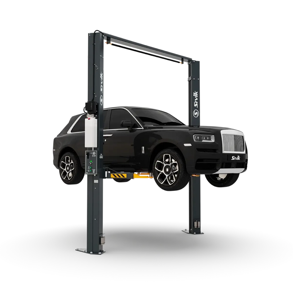 Двухстоечный электрогидравлический подъемник ПГА-4200-Е Синий RAL5017