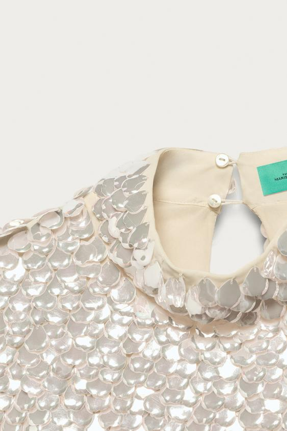 ZARA X MARISA BERENSON ТОП С ПАЙЕТКАМИ, СВЕТЛО-РОЗОВЫЙ