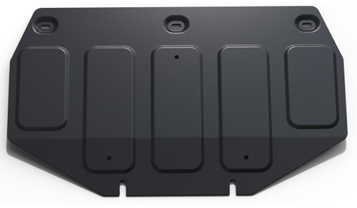 Защита картера АвтоБроня (часть 1) для Genesis G80 (V - 2.0) 4WD 2017-2020/Genesis G90 (V - 3.3) 4WD 2016-2019 2018-н.в./Hyundai Genesis II (V - 3.0; 3.8) 4WD 2014-2017, штампованная, сталь 1.8 мм, с крепежом, 111.02353.1