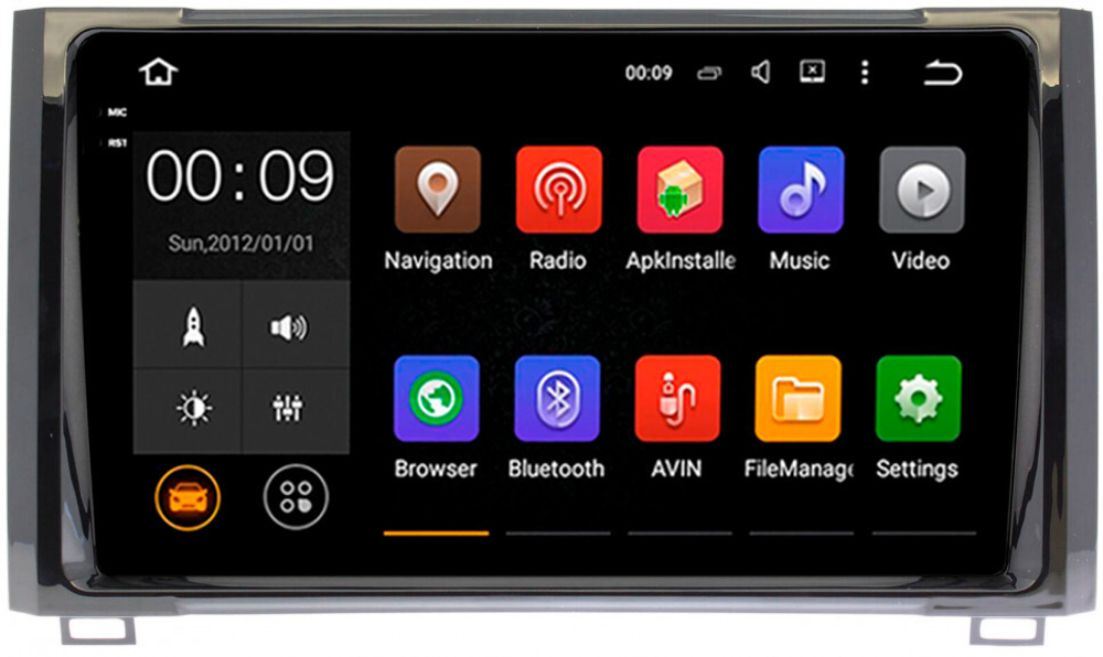 Магнитола для Toyota Tundra 2 2013-2022 - AIROC 2K RX-1115 Android 13, QLed+2K,  ТОП процессор, 8/128, CarPlay, SIM-слот