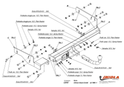 Фаркоп IMIOLA C.015 для Citroen Xsara универсал 1998-2005(паспорт и сертификат в комплекте)(без электрики)