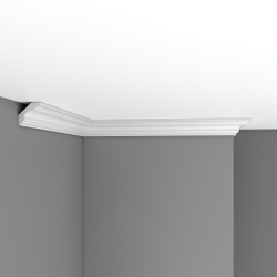 Плинтус потолочный гладкий Decomaster 96159 41х41х2400мм