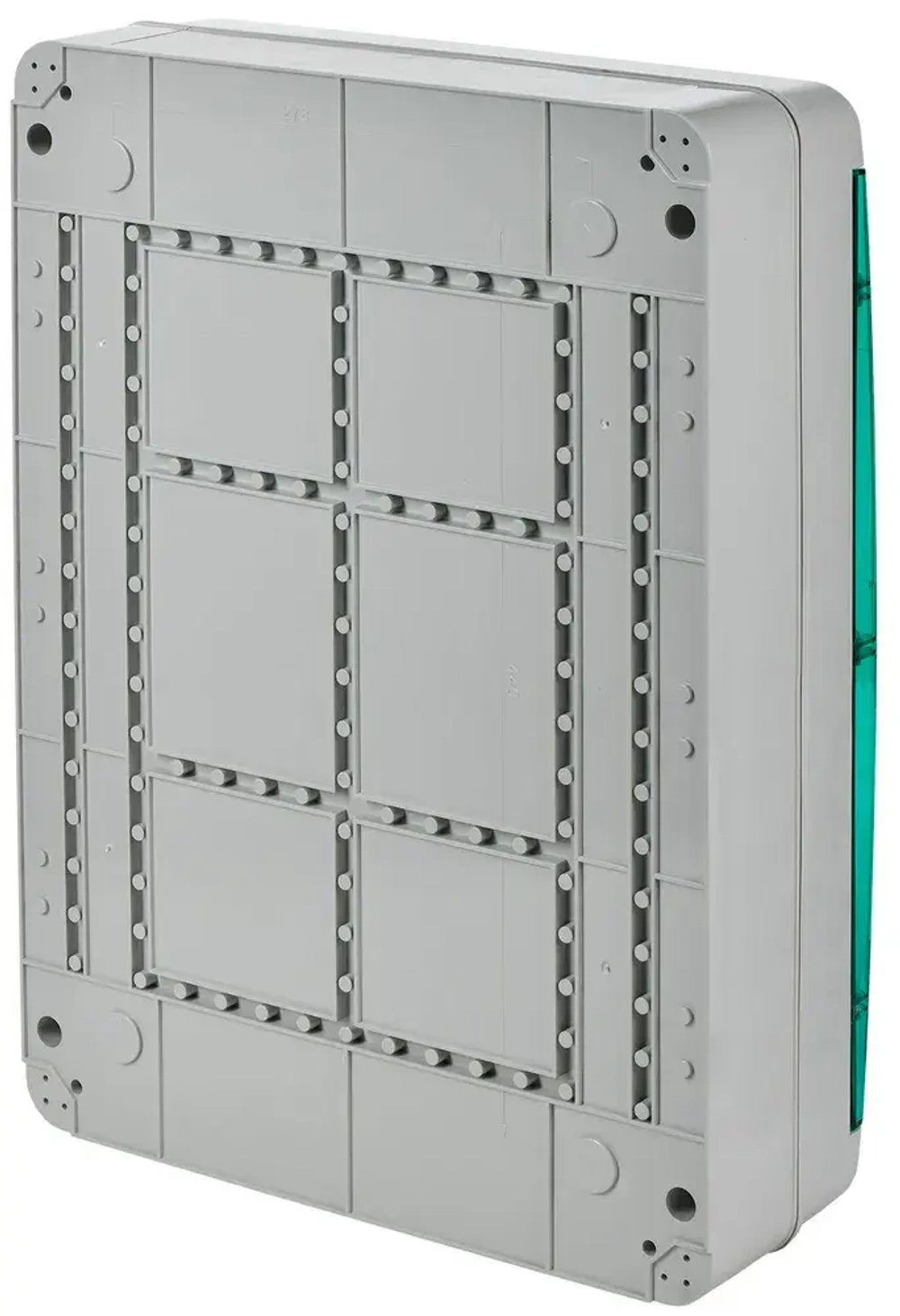 Корпус пластиковый КМПн-54 IP65 зеленая прозрачная дверь TEKFOR IEK