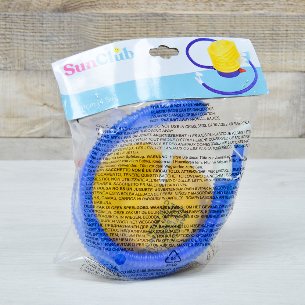 Насос ножной воздушный 11см 29P202-1 Sunclub