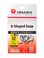 Карабин с вертлюгом HIGASHI Q-Shaped Snap #12
