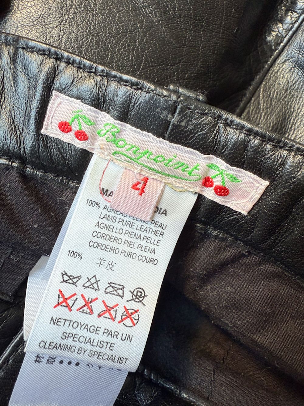 Кожаные шорты Bonpoint , 104