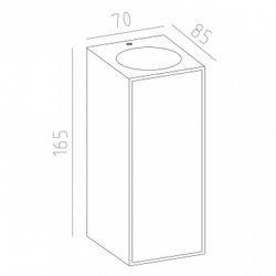 Накладной светильник Mantra Beret 7929