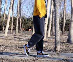 Кеды Vans x Bruce Lee Old Skool Black Yellow VN0A5FCBY23