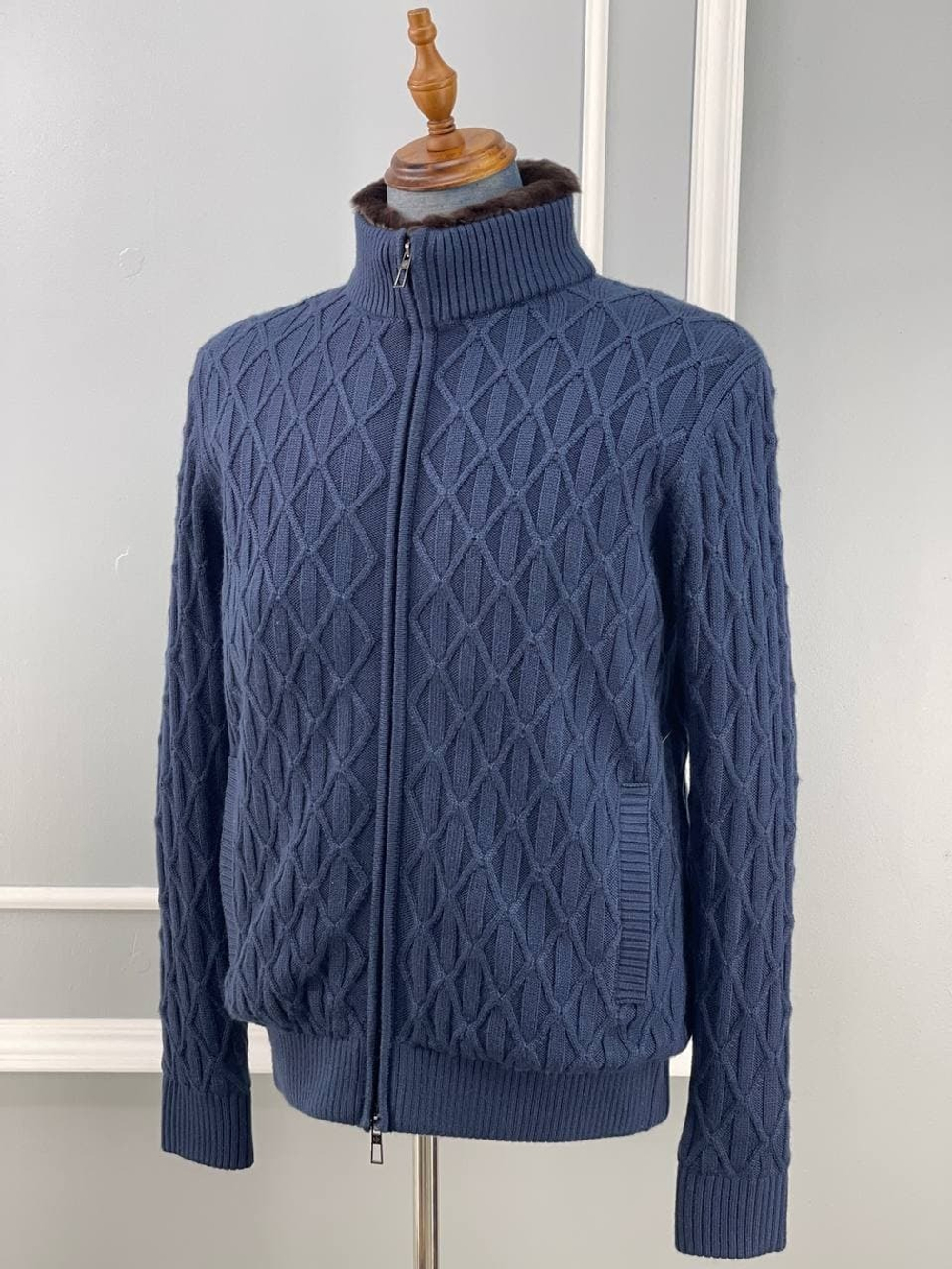 Кардиган Loro Piana с мехом