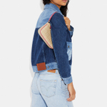 COACH Nolita Coated Canvas With Leather Pochette Clutch Small Women"s Khaki & Pink