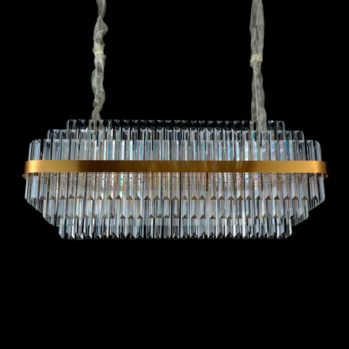 Люстра Cloyd BROTIGAN-D C12 / шир. 80 см - золото (арт.10767)