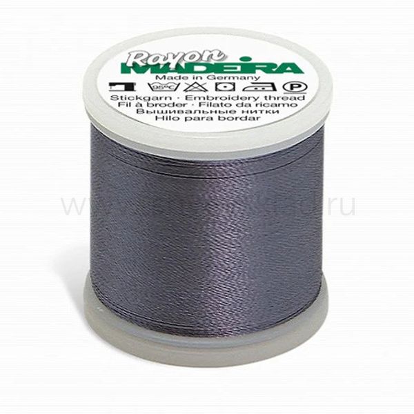 Нитки вышивальные вискоза Madeira Rayon №40, 1000 м, цв. 1360, 9841, 5 катушек