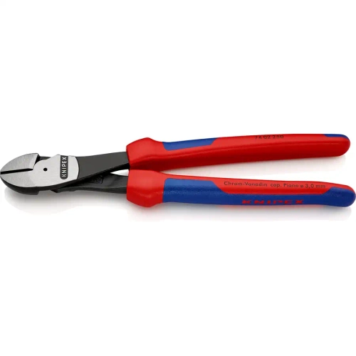 Кусачки боковые особой мощности черненые 250 мм Knipex 74 02 250