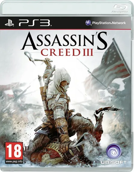 PS3 Assassin's Creed III (3) (Новый, Полностью на русском языке, BLES-01669)