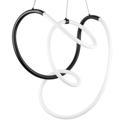 637067 Люстра CORINTO 30W LED 2530LM ЧЕРНЫЙ 3000K IP20