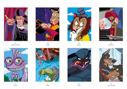 Раскраска по номерам Coloriages mysteres Disney - Тайные раскраски Disney: Лучшие мастера