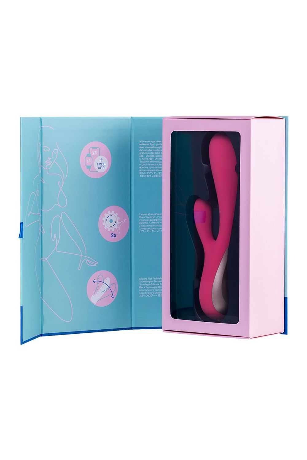 Satisfyer Mono Flex - Вибратор-кролик + APP