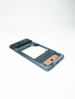 Средняя часть корпуса (рамка) с верхней крышкой для Google Pixel 8 серая (Hazel)