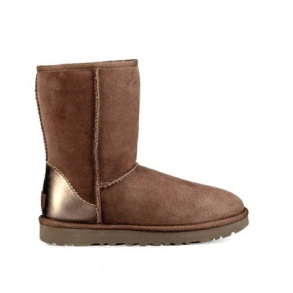 Угги Classic Short Metallic Slate II