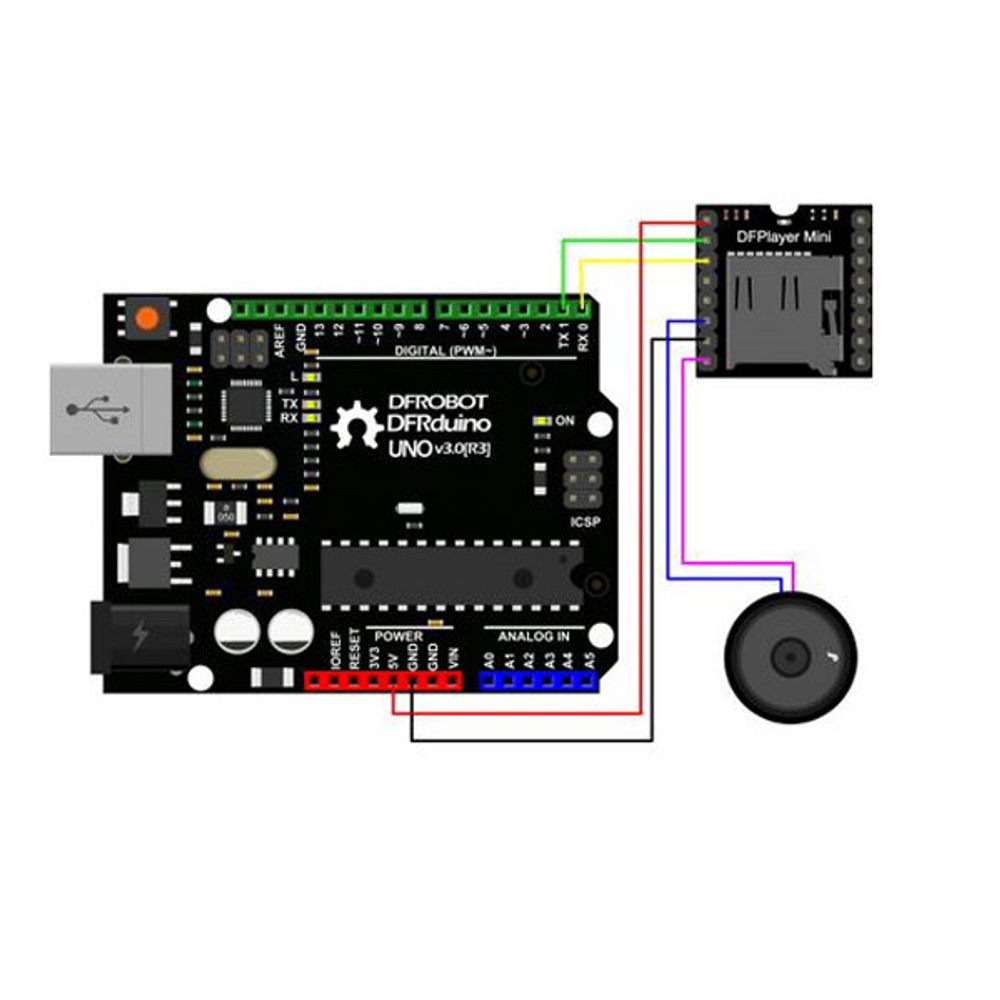 Плеер MP3 - DFPlayer Mini