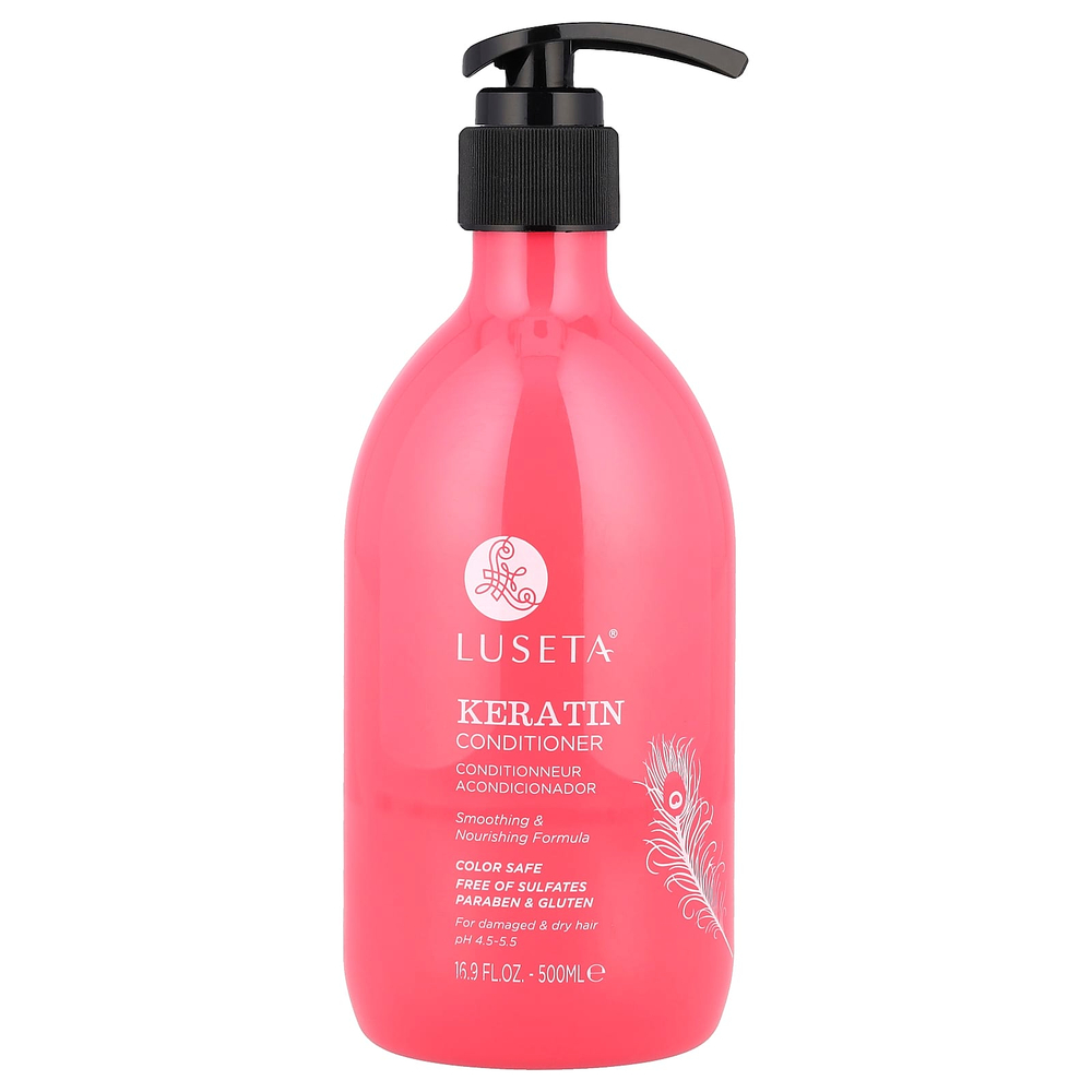 Luseta Beauty, Keratin, кондиционер, 500 мл (16,9 жидк. унции)