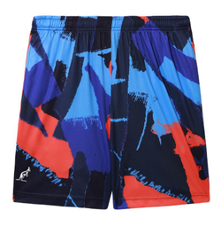 Мужские теннисные шорты Australian Ace Short Witht Sublimation - lava