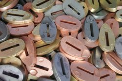 Больстер из латуни 3мм, 30x20мм