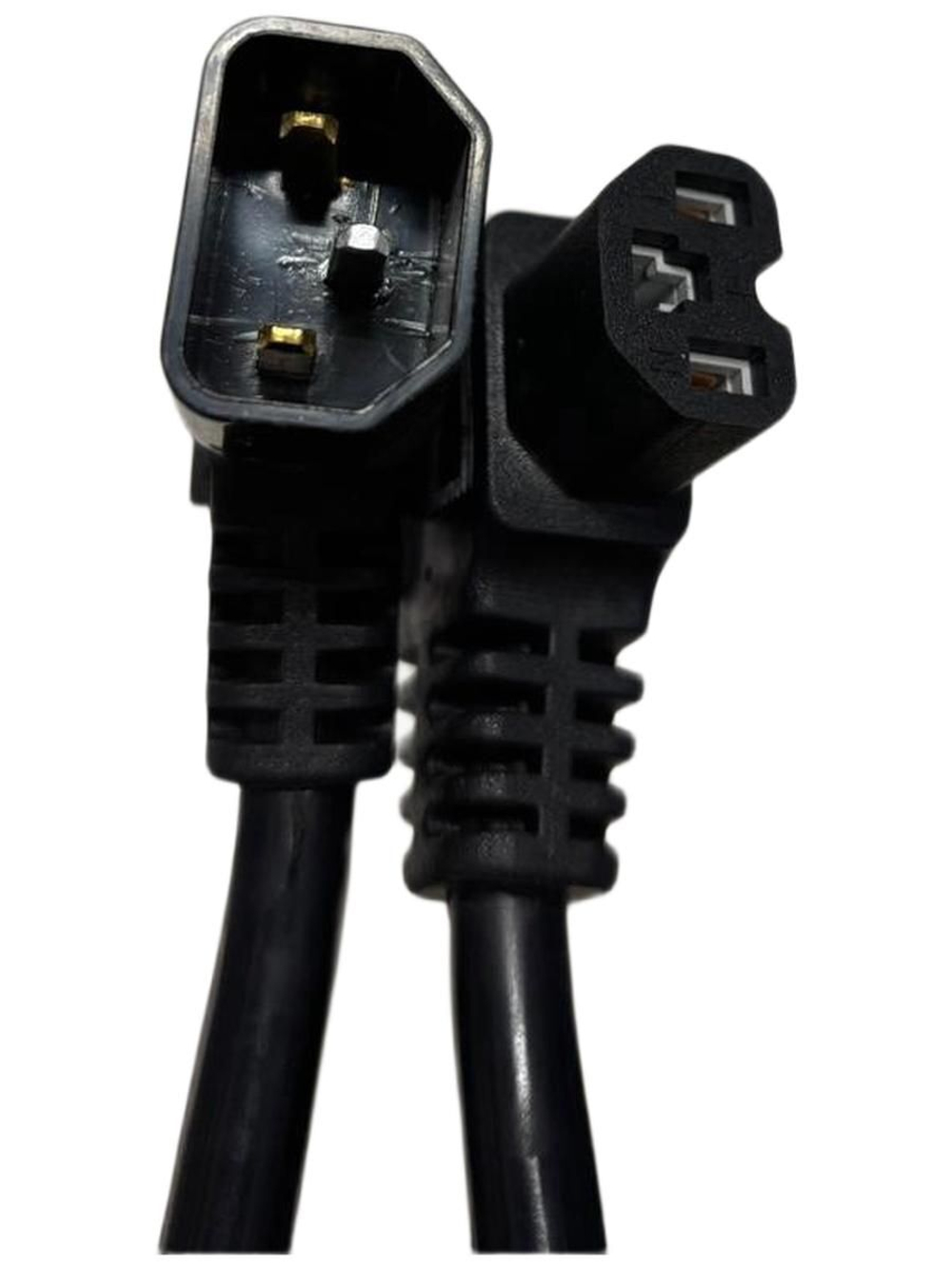 Провод кабель удлинитель 30 см С13 папа-мама для электровелосипеда